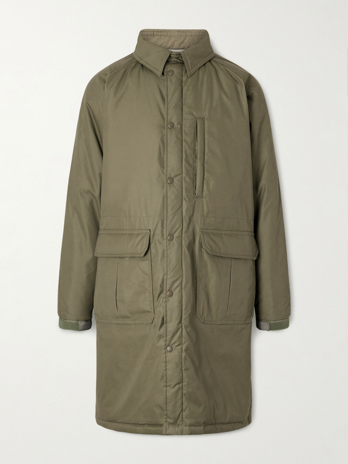 OrSlow - Padded Cotton and Nylon-Blend Shell Coat - Green
