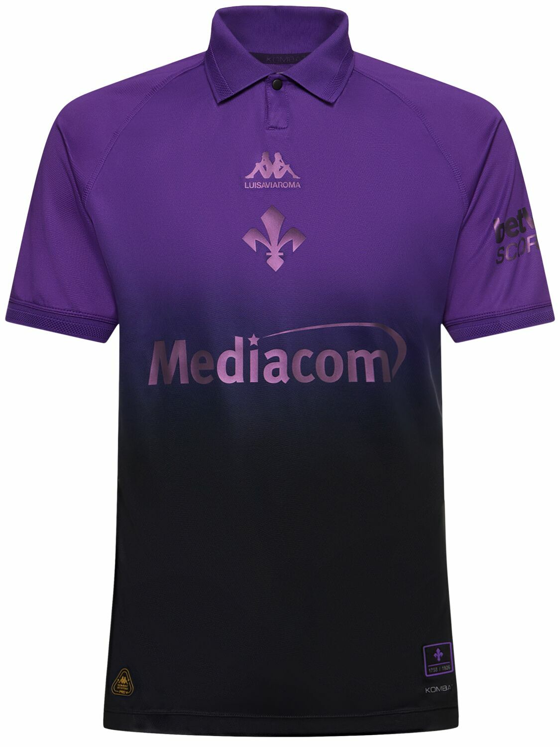 KAPPA Kombat Pro 2025 Lvr Fiorentina T-shirt