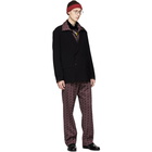 Needles Burgundy Jacquard Block Track Pants