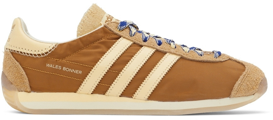 Wales Bonner Brown Adidas Edition Country Sneakers Wales Bonner