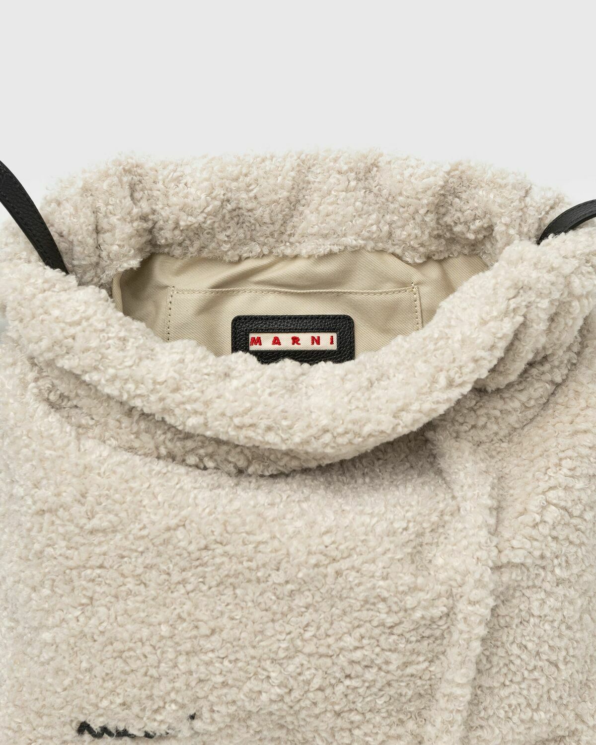 Marni SHOPPING BAG White Mens Tote & Shopping Bag