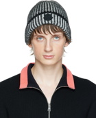 Moncler Gray Rib Beanie