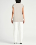 Agnona Womens Turtleneck in Beige
