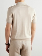Kiton - Cotton Polo Shirt - Neutrals