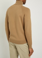 Boss Fine-knit Cotton and Wool-blend Cardigan Khaki
