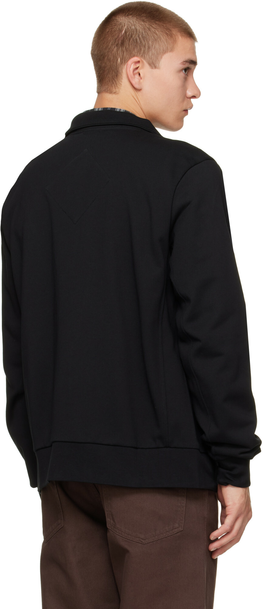 Canada Goose Black HyBridge Huron Full Zip Down Jacket