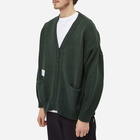 WTAPS Men's Palmer Zip Cardigan in Olive Drab