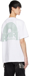 AMIRI White 'Amiri Records' T-Shirt