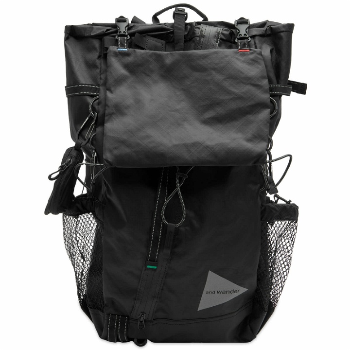 Photo: And Wander Men's ECOPAK 30L Backpack in Black