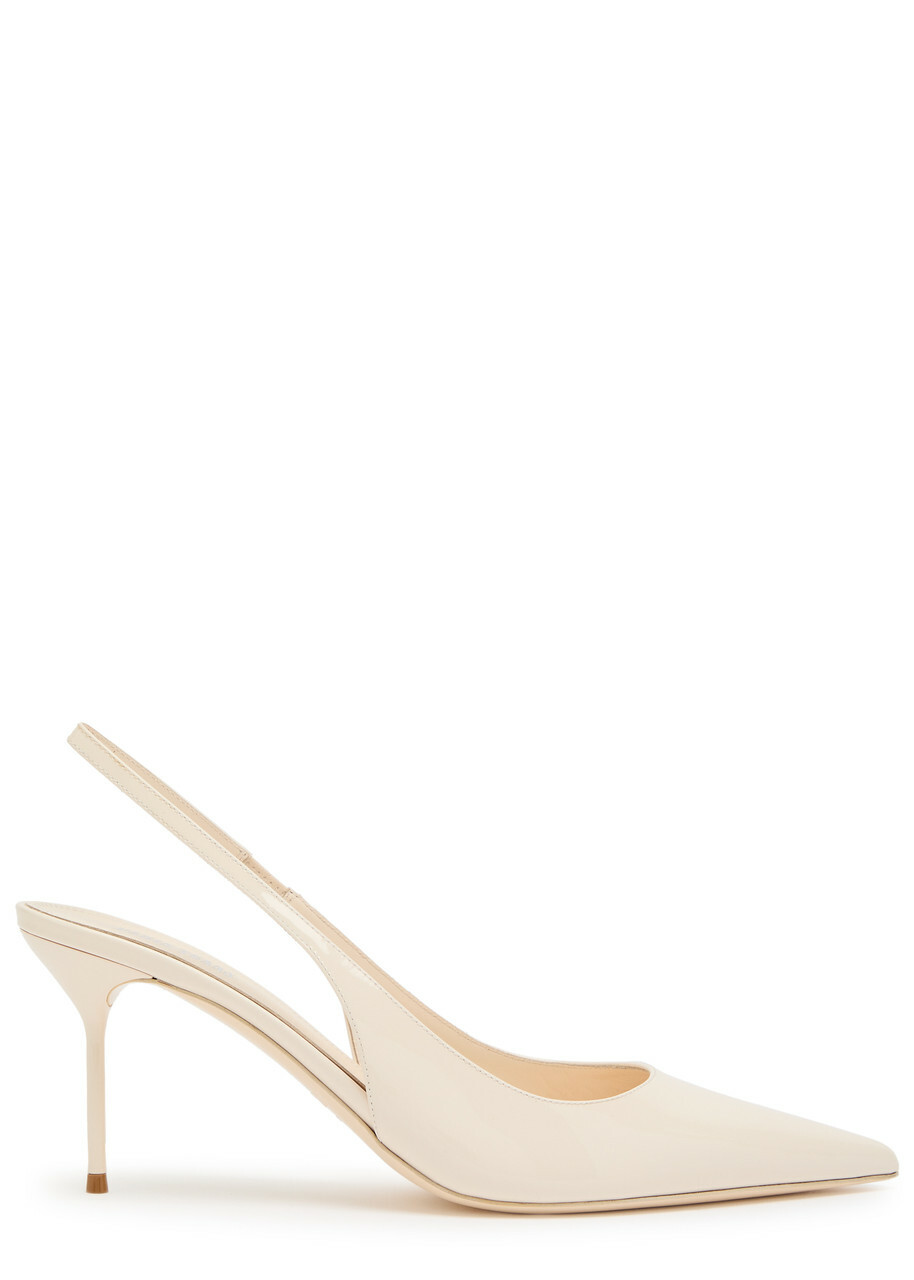 Paris Texas Lidia 70 Patent Leather Slingback Pumps
