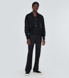 Tom Ford Cambridge velvet low-top sneakers