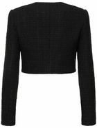 SELF-PORTRAIT - Bouclé Crop Jacket