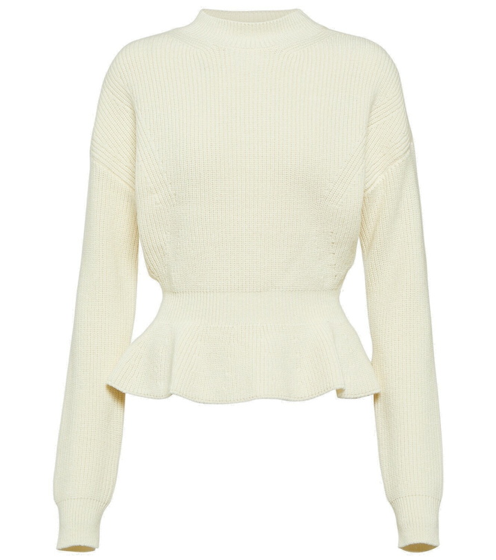 Photo: Chloé Peplum wool sweater