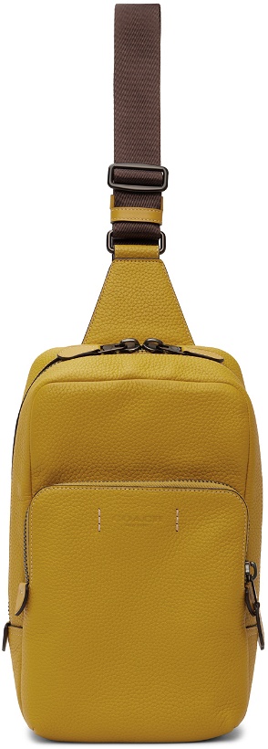 Photo: Coach 1941 Yellow Gotham Bag