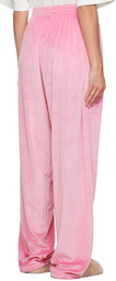 Balenciaga Pink Baggy Lounge Pants