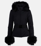 Goldbergh Giselle faux fur-trimmed ski jacket