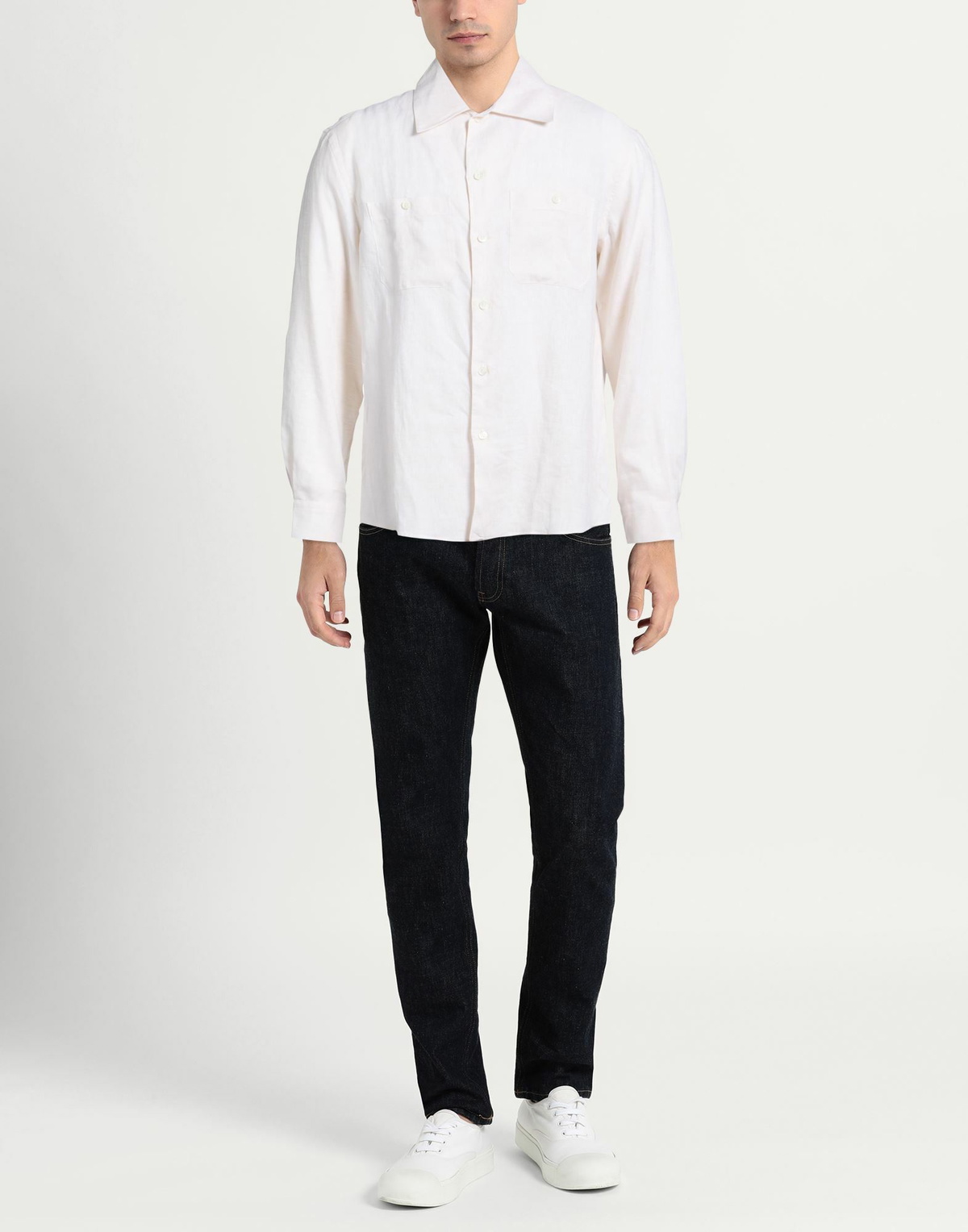 Brunello Cucinelli Mens Shirt in Beige