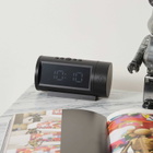 Newgate Clocks Pil LED Alarm Clock in Black 