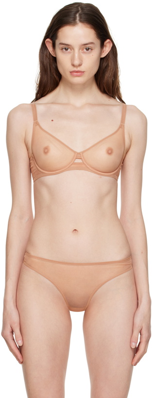 Photo: Agent Provocateur Tan Lucky Bra