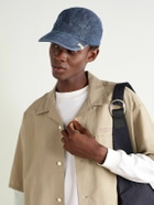 Visvim - Logo-Appliquéd Leather-Trimmed Denim Camp Cap