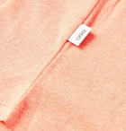 Onia - Chad Linen-Blend Jersey T-Shirt - Orange