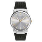 Ferragamo Infinity Sapphire Quartz Silver Dial Mens Watch SFST00124