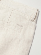 NN07 - Aden 1454 Straight-Leg Linen Suit Trousers - Neutrals