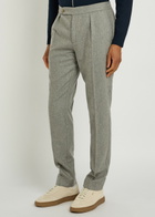 Polo Ralph Lauren Tapered-leg Wool Trousers Grey