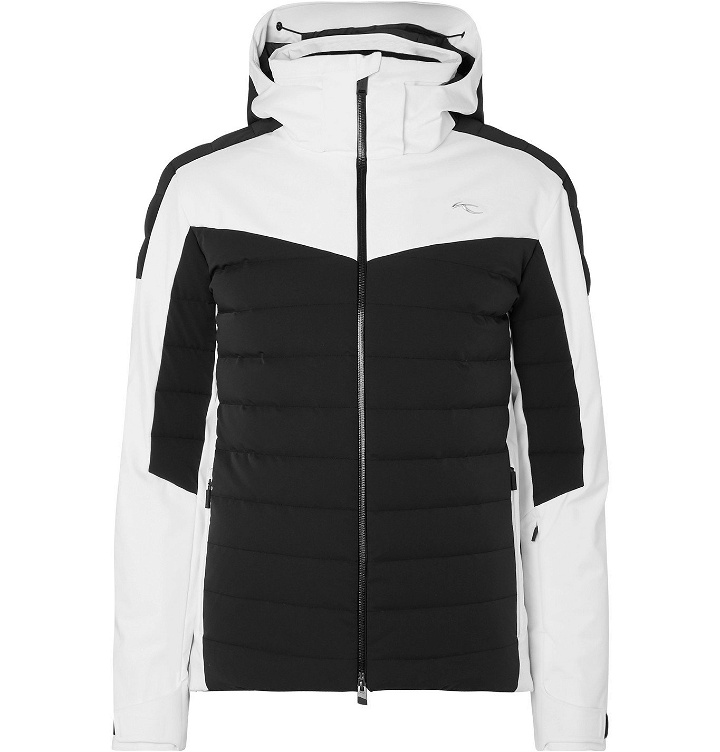 Photo: Kjus - Sight Line Slim-Fit Two-Tone Quilted Ski Jacket - Black