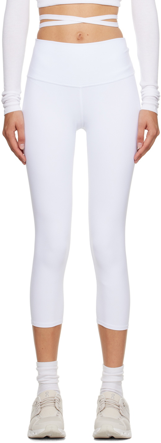 Alo White Airbrush Leggings