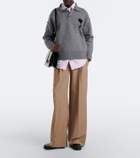Ami Paris Ami de Coeur wool polo sweater