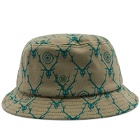 South2 West8 Men's Sull & Target Bucket Hat in Khaki