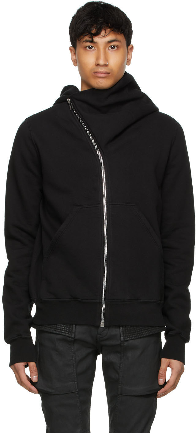 Rick Owens DRKSHDW Black Drawstring Hoodie