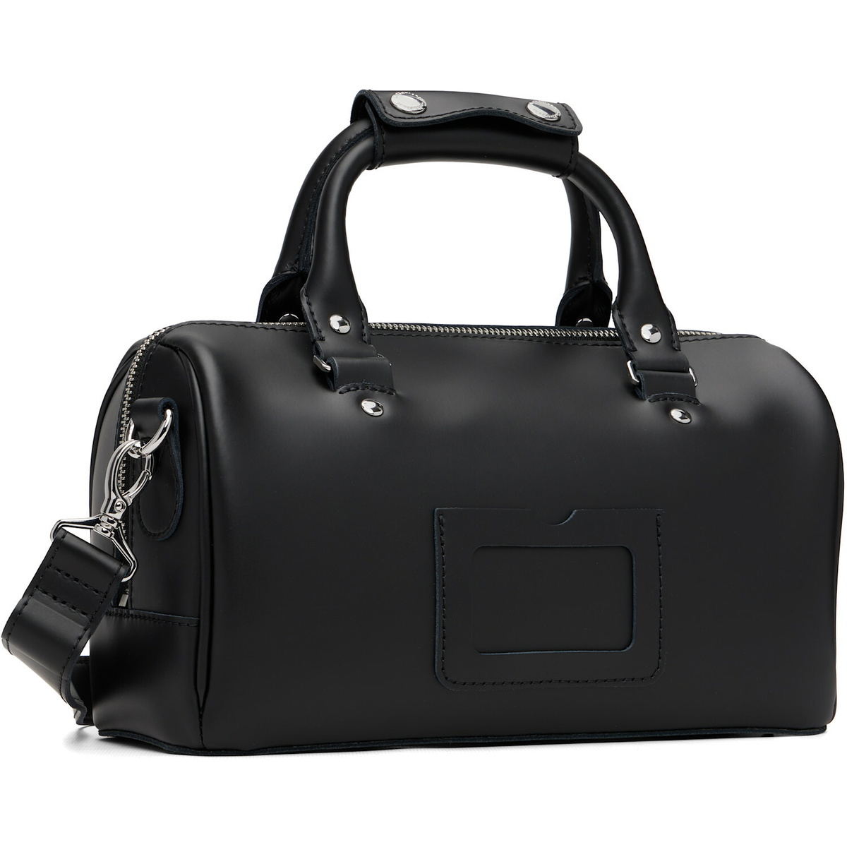 Dr. Martens Black Kieve Leather Top Handle Bag