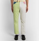 Levi's Vintage Clothing - Soap Box Colour-Block Cotton-Corduroy Trousers - Multi