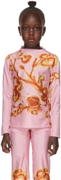 Charlotte Knowles SSENSE Exclusive Kids Pink Halcyon Top