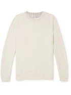 Brunello Cucinelli - Virgin Wool, Cashmere and Silk-Blend Sweater - Neutrals