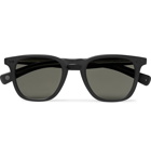 Garrett Leight California Optical - Brooks X D-Frame Acetate Sunglasses - Black