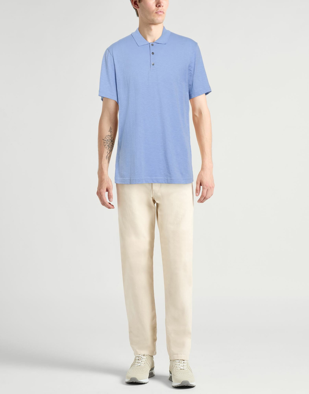 Theory Mens Polo shirt Lilac