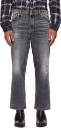 R13 Black X-Boyfriend Jeans