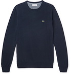 Lacoste - Slim-Fit Cotton Sweatshirt - Men - Navy