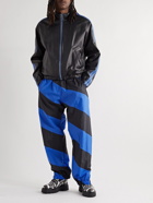 Marni - Wide-Leg Striped Nylon Sweatpants - Blue