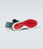 Christian Louboutin Chambeliboat leather boat shoes