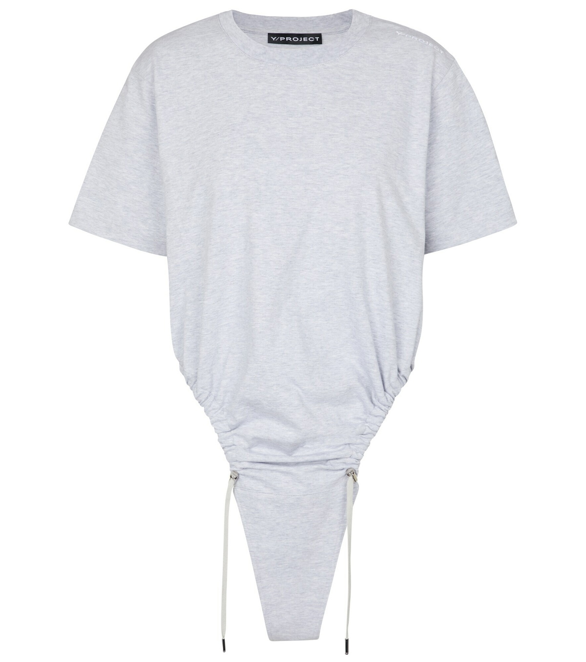 Y/Project - Drawstring cotton T-shirt Y/Project