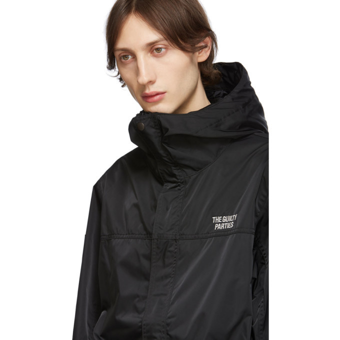 Wacko Maria Black The Guilty Parties Leopard Mountain Jacket Wacko