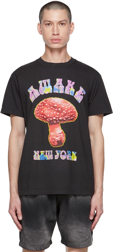 Photo: Awake NY Black Mushroom T-Shirt