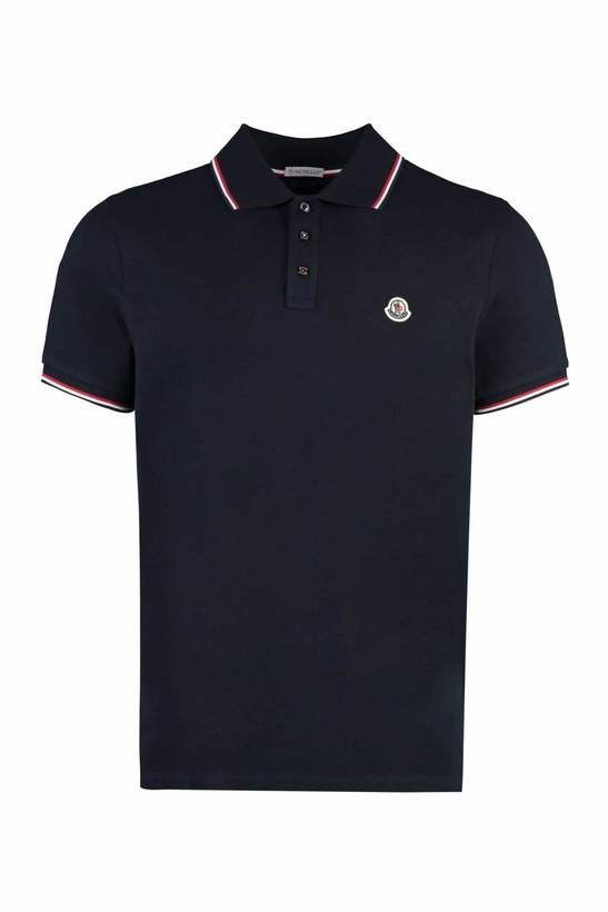 Photo: Moncler Cotton-piqué Polo Shirt