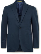 CANALI - Kei Slim-Fit Stretch-Cotton Twill Suit Jacket - Blue