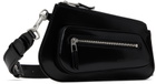 Kiko Kostadinov Black Trivia Pochette Bag
