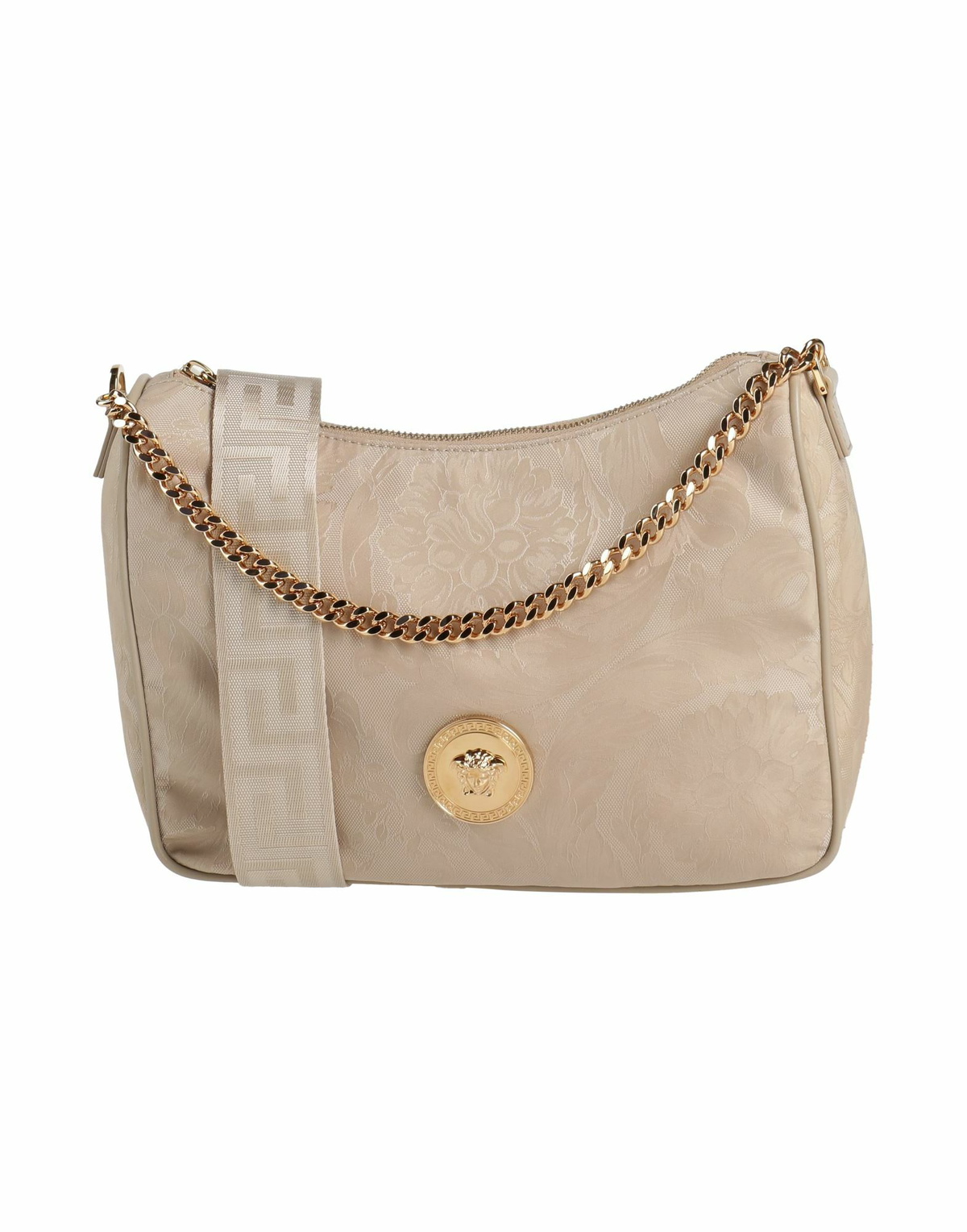 Versace Womens Cross-body bag in Beige